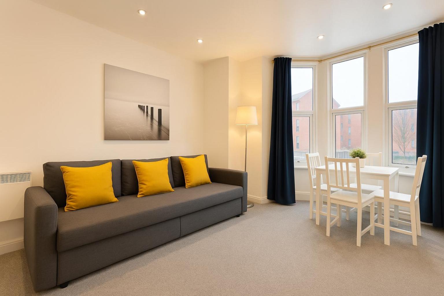 Stylish Modern Apartment For Up To 4 Nr Citycentre คาร์ดิฟฟ์ ภายนอก รูปภาพ